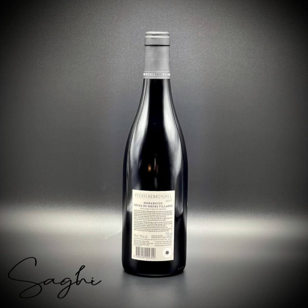 PIERRE-HENRI MOREL SIGNARGUES CÔTES-DU-RHÔNE VILLAGES 2017 - Image 3