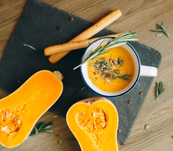 Pumpkin and Carrot Soup: a good match for a New Zealand Sauvignon Blanc