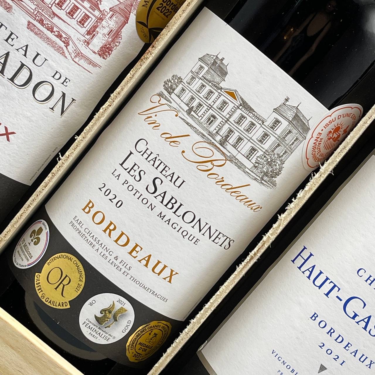 Collection des Medailles Vin De Bordeaux 2021