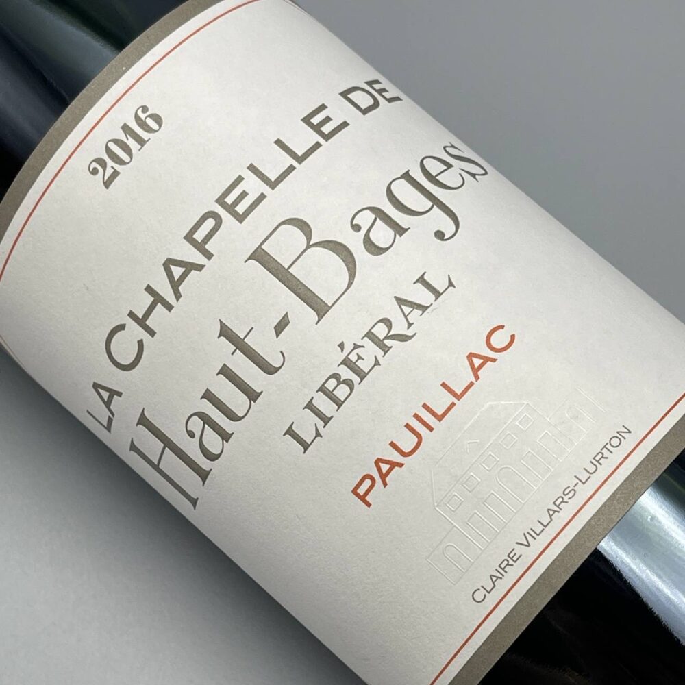 La Chapelle De Haut-Bages Libéral Pauillac 2016-saghi