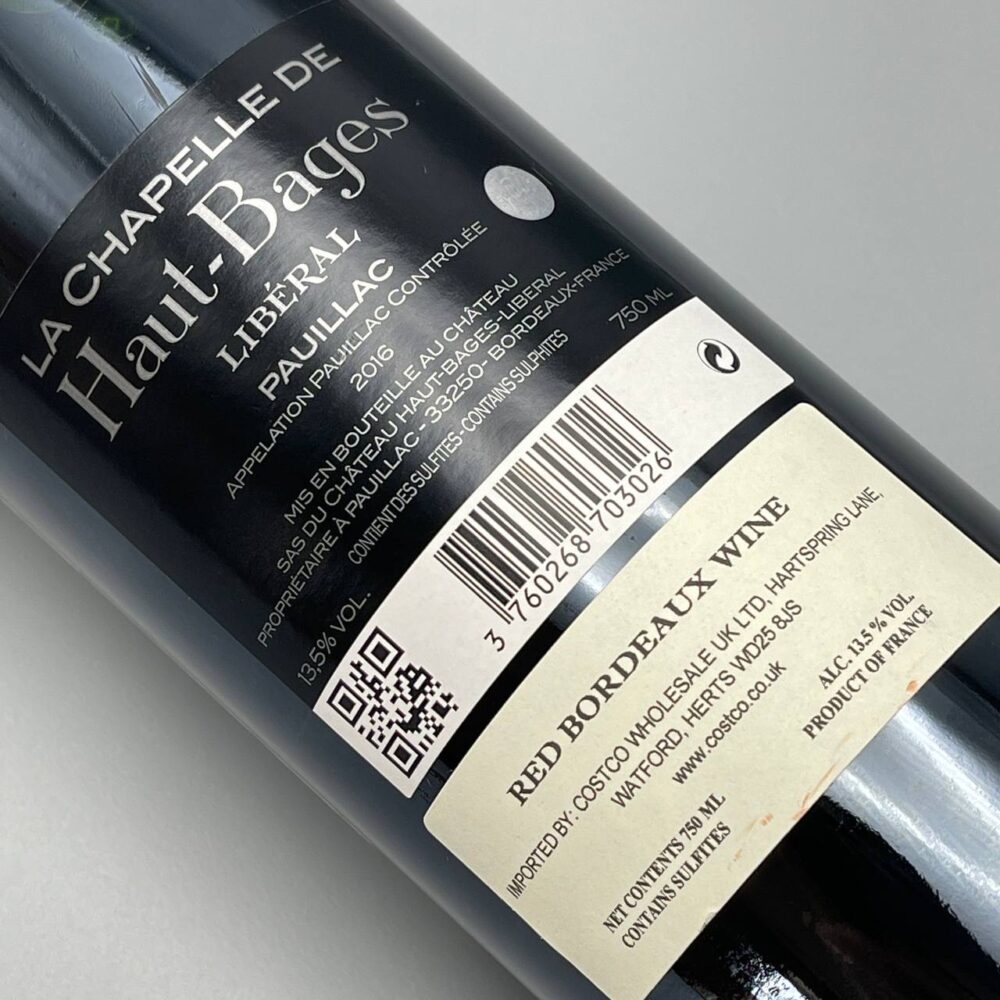 La Chapelle De Haut-Bages Libéral Pauillac 2016-saghi