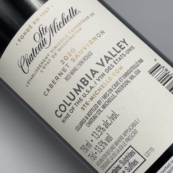 Chateau Ste. Michelle Columbia Valley Cabernet Sauvignon 2020-Saghi