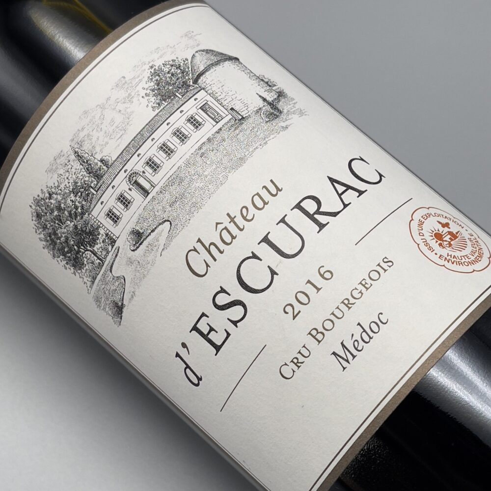 Château d'Escurac Médoc 2016-Saghi